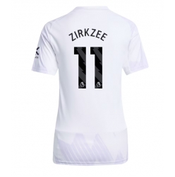 Manchester United Joshua Zirkzee #11 Auswärtstrikot Frauen 2025-26 Kurzarm