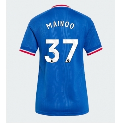Manchester United Kobbie Mainoo #37 Auswärtstrikot Frauen 2026-27 Kurzarm