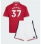 Manchester United Kobbie Mainoo #37 Heimtrikot Kinder 2026-27 Kurzarm (+ kurze hosen)