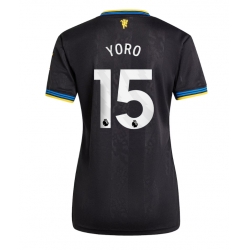 Manchester United Leny Yoro #15 3rd trikot Frauen 2025-26 Kurzarm