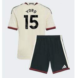 Manchester United Leny Yoro #15 3rd trikot Kinder 2026-27 Kurzarm (+ kurze hosen)