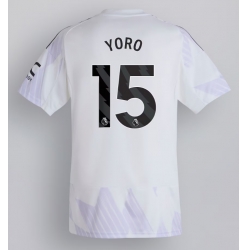 Manchester United Leny Yoro #15 Auswärtstrikot 2025-26 Kurzarm