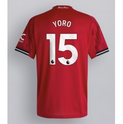 Manchester United Leny Yoro #15 Heimtrikot 2025-26 Kurzarm