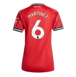 Manchester United Lisandro Martinez #6 Heimtrikot Frauen 2025-26 Kurzarm