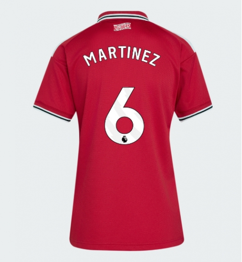 Manchester United Lisandro Martinez #6 Heimtrikot Frauen 2026-27 Kurzarm Manchester United Lisandro Martinez #6 Heimtrikot Frauen 2026-27 Kurzarm