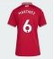 Manchester United Lisandro Martinez #6 Heimtrikot Frauen 2026-27 Kurzarm Manchester United Lisandro Martinez #6 Heimtrikot Frauen 2026-27 Kurzarm