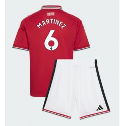 Manchester United Lisandro Martinez #6 Heimtrikot Kinder 2026-27 Kurzarm (+ kurze hosen)