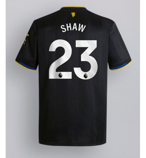 Manchester United Luke Shaw #23 3rd trikot 2025-26 Kurzarm Manchester United Luke Shaw #23 3rd trikot 2025-26 Kurzarm