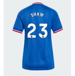 Manchester United Luke Shaw #23 Auswärtstrikot Frauen 2026-27 Kurzarm
