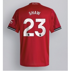 Manchester United Luke Shaw #23 Heimtrikot 2025-26 Kurzarm