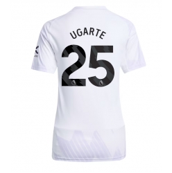 Manchester United Manuel Ugarte #25 Auswärtstrikot Frauen 2025-26 Kurzarm