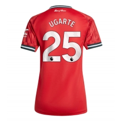 Manchester United Manuel Ugarte #25 Heimtrikot Frauen 2025-26 Kurzarm