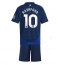 Manchester United Marcus Rashford #10 Auswärtstrikot Kinder 2024-25 Kurzarm (+ kurze hosen)
