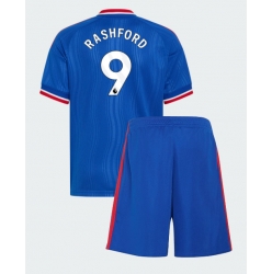 Manchester United Marcus Rashford #9 Auswärtstrikot Kinder 2026-27 Kurzarm (+ kurze hosen)