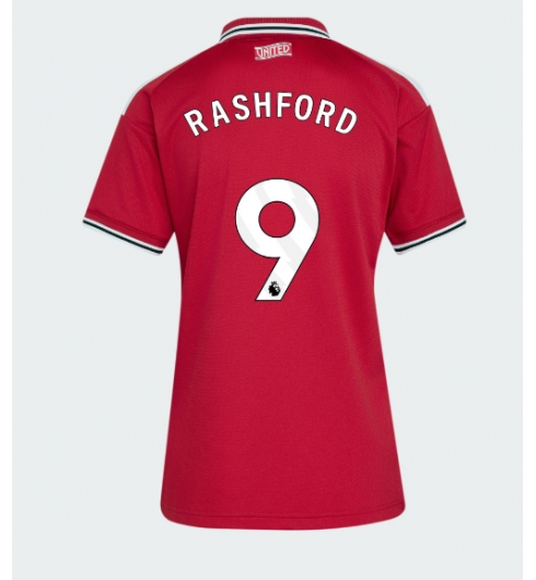 Manchester United Marcus Rashford #9 Heimtrikot Frauen 2026-27 Kurzarm Manchester United Marcus Rashford #9 Heimtrikot Frauen 2026-27 Kurzarm