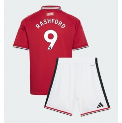 Manchester United Marcus Rashford #9 Heimtrikot Kinder 2026-27 Kurzarm (+ kurze hosen)
