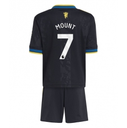 Manchester United Mason Mount #7 3rd trikot Kinder 2025-26 Kurzarm (+ kurze hosen)