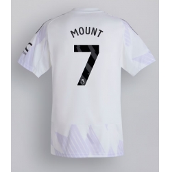 Manchester United Mason Mount #7 Auswärtstrikot 2025-26 Kurzarm