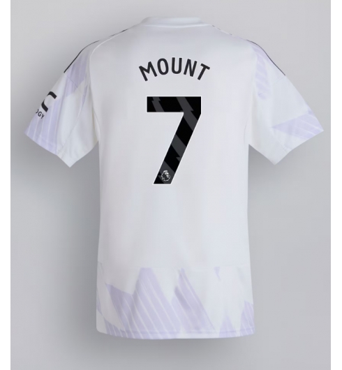 Manchester United Mason Mount #7 Auswärtstrikot 2025-26 Kurzarm Manchester United Mason Mount #7 Auswärtstrikot 2025-26 Kurzarm