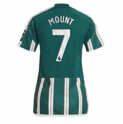 Manchester United Mason Mount #7 Auswärtstrikot Frauen 2023-24 Kurzarm