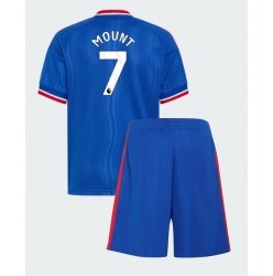 Manchester United Mason Mount #7 Auswärtstrikot Kinder 2026-27 Kurzarm (+ kurze hosen)