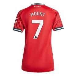 Manchester United Mason Mount #7 Heimtrikot Frauen 2025-26 Kurzarm