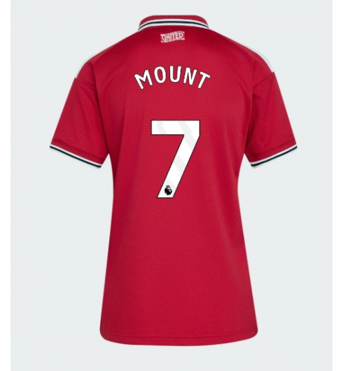 Manchester United Mason Mount #7 Heimtrikot Frauen 2026-27 Kurzarm Manchester United Mason Mount #7 Heimtrikot Frauen 2026-27 Kurzarm
