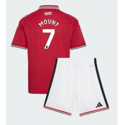 Manchester United Mason Mount #7 Heimtrikot Kinder 2026-27 Kurzarm (+ kurze hosen)
