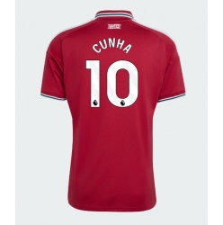 Manchester United Matheus Cunha #10 Heimtrikot 2026-27 Kurzarm