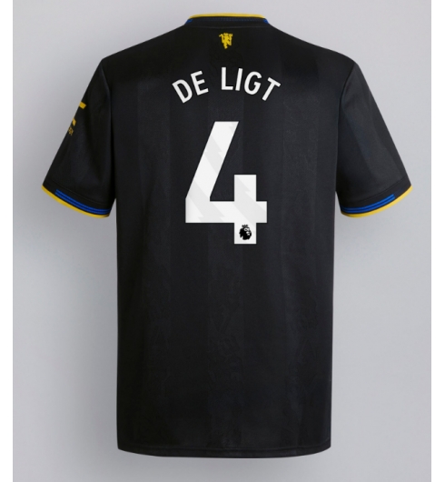 Manchester United Matthijs de Ligt #4 3rd trikot 2025-26 Kurzarm Manchester United Matthijs de Ligt #4 3rd trikot 2025-26 Kurzarm