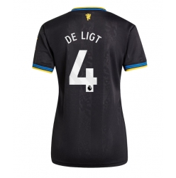 Manchester United Matthijs de Ligt #4 3rd trikot Frauen 2025-26 Kurzarm