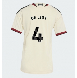 Manchester United Matthijs de Ligt #4 3rd trikot Frauen 2026-27 Kurzarm