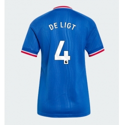 Manchester United Matthijs de Ligt #4 Auswärtstrikot Frauen 2026-27 Kurzarm