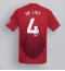 Manchester United Matthijs de Ligt #4 Heimtrikot 2024-25 Kurzarm