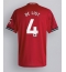 Manchester United Matthijs de Ligt #4 Heimtrikot 2025-26 Kurzarm Manchester United Matthijs de Ligt #4 Heimtrikot 2025-26 Kurzarm