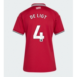 Manchester United Matthijs de Ligt #4 Heimtrikot Frauen 2026-27 Kurzarm