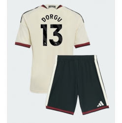 Manchester United Patrick Dorgu #13 3rd trikot Kinder 2026-27 Kurzarm (+ kurze hosen)