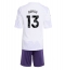 Manchester United Patrick Dorgu #13 Auswärtstrikot Kinder 2025-26 Kurzarm (+ kurze hosen)
