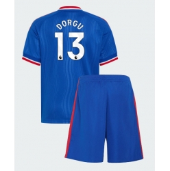 Manchester United Patrick Dorgu #13 Auswärtstrikot Kinder 2026-27 Kurzarm (+ kurze hosen)