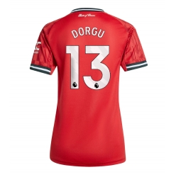 Manchester United Patrick Dorgu #13 Heimtrikot Frauen 2025-26 Kurzarm