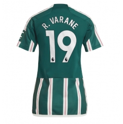 Manchester United Raphael Varane #19 Auswärtstrikot Frauen 2023-24 Kurzarm