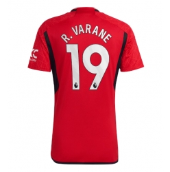 Manchester United Raphael Varane #19 Heimtrikot 2023-24 Kurzarm
