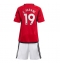 Manchester United Raphael Varane #19 Heimtrikot Kinder 2023-24 Kurzarm (+ kurze hosen)