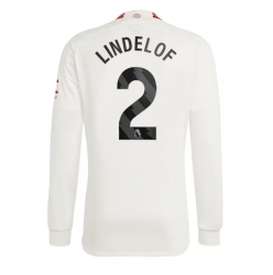 Manchester United Victor Lindelof #2 3rd trikot 2023-24 Langarm