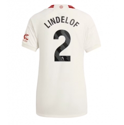 Manchester United Victor Lindelof #2 3rd trikot Frauen 2023-24 Kurzarm