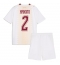 Marokko Achraf Hakimi #2 Auswärtstrikot Kinder WM 2026 Kurzarm (+ kurze hosen)