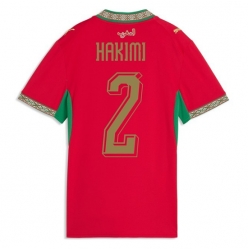 Marokko Achraf Hakimi #2 Heimtrikot Frauen WM 2026 Kurzarm