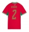 Marokko Achraf Hakimi #2 Heimtrikot Frauen WM 2026 Kurzarm Marokko Achraf Hakimi #2 Heimtrikot Frauen WM 2026 Kurzarm