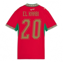 Marokko Ayoub El Kaabi #20 Heimtrikot Frauen WM 2026 Kurzarm