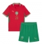 Marokko Ayoub El Kaabi #20 Heimtrikot Kinder WM 2026 Kurzarm (+ kurze hosen)